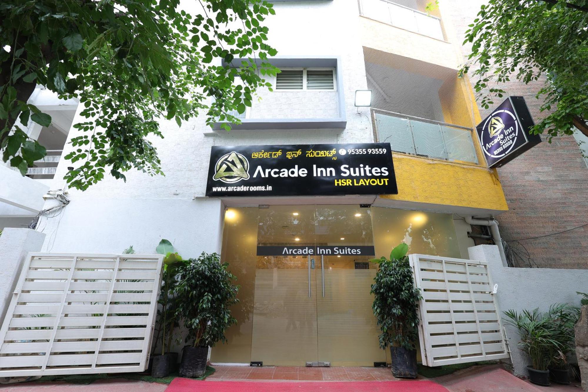 Arcade Inn Suites Bangalore Eksteriør bilde
